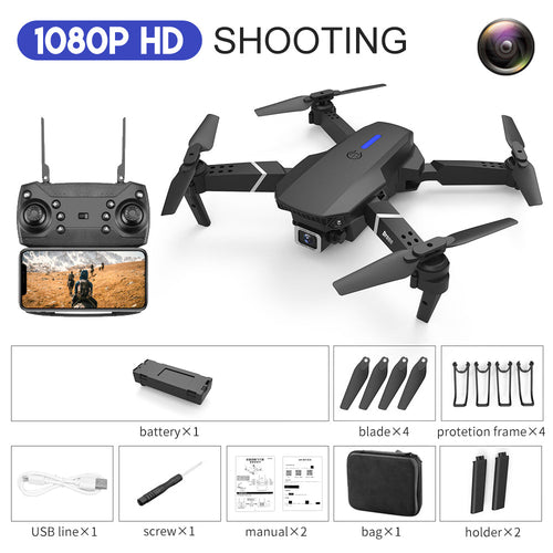 SkyFly E88 HD 4K Dual Lens RC Drone Toy