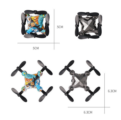 Compact Foldable Drone for Aerial Photography and Remote Flying